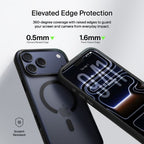 Belkin SheerForce Grip mobile phone case 6.9" Cover Black, Translucent