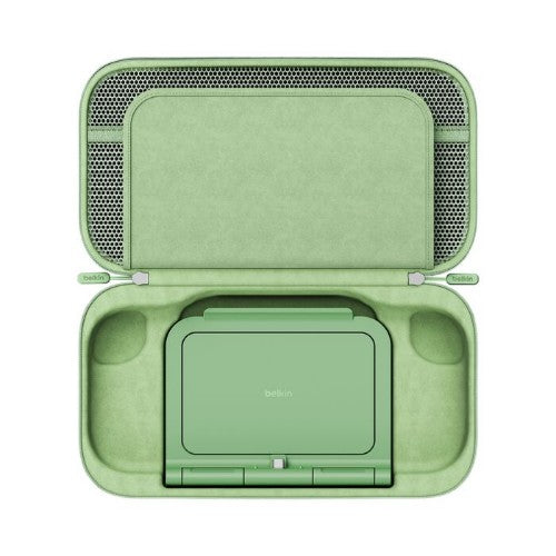 Belkin ENA003FQSE portable game console case Hardshell case Nintendo Green