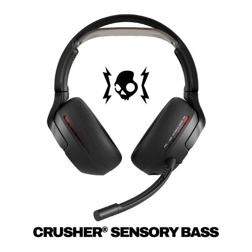Skullcandy Crusher PLYR 720 Headset Wired & Wireless Head-band Gaming Bluetooth Black