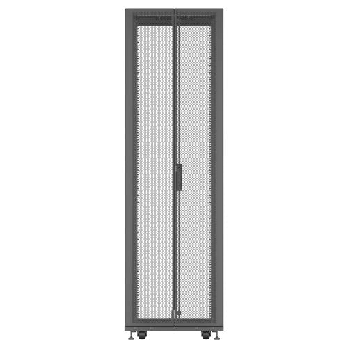 Vertiv VR Rack VR3100 rack cabinet 42U Freestanding rack Black, Transparent