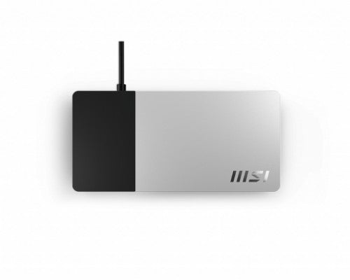 MSI USB-C Docking Station Gen 2 Wired USB 3.2 Gen 2 (3.1 Gen 2) Type-C Black