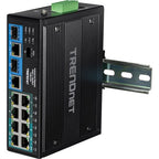 Trendnet TI-BG104 network switch Unmanaged Gigabit Ethernet (10/100/1000) Power over Ethernet (PoE) Black