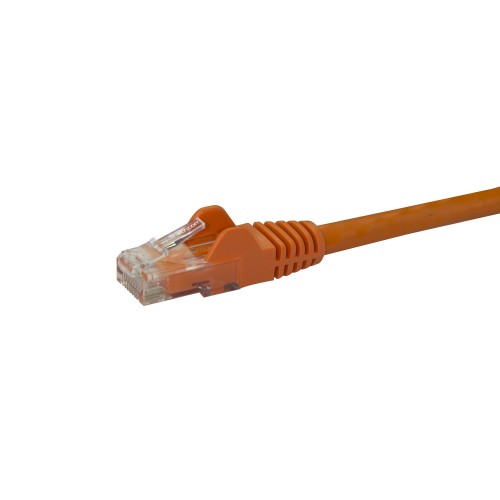 StarTech.com N6PATCH25OR networking cable Orange 300" (7.62 m) Cat6 U/UTP (UTP)