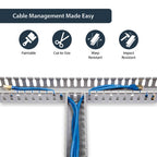 StarTech.com Wiring Raceway/Duct Gray PVC