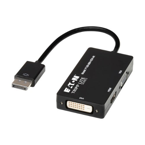 Tripp Lite P136-06N-HDV-4K laptop dock/port replicator Black