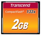 Transcend TS2GCF133 memory card 2 GB CompactFlash MLC