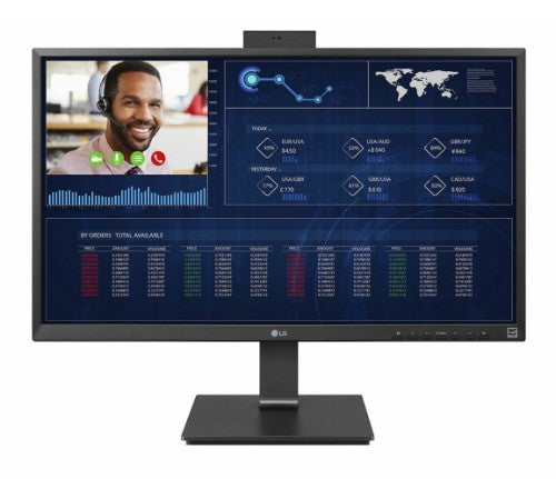 LG 27CQ650I-6N All-in-One PC/workstation Intel® Celeron® N5105 27" 1920 x 1080 pixels All-in-One thin client 4 GB DDR4-SDRAM 16 GB eMMC Wi-Fi 6 (802.11ax) Black
