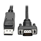 Tripp Lite P581-003-VGA-V2 video cable adapter 35.8" (0.91 m) DisplayPort Black