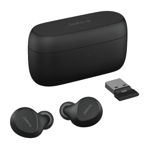 Jabra Evolve2 Buds Headset Wireless In-ear Office/Call center USB Type-C / USB Type-A Bluetooth Black