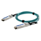 AddOn Networks ADD-QCIQPA-AOC15MP InfiniBand/fibre optic cable 590.6" (15 m) QSFP+ AOC Aqua color