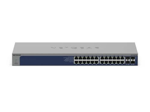 NETGEAR XS724TM Managed L2/L3/L4 10G Ethernet (100/1000/10000) 1U Gray