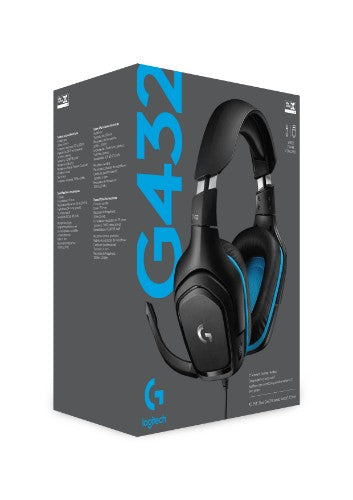 Logitech G 981-000769 headphones/headset Wired Head-band Gaming Black