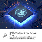 HP EliteBook 6 G1q Next Gen AI PC Wolf Pro Security Edition Copilot+ PC Snapdragon X1P-42-100 Laptop 14" WUXGA 16 GB LPDDR5x-SDRAM 512 GB SSD Wi-Fi 6E (802.11ax) Windows 11 Pro Silver