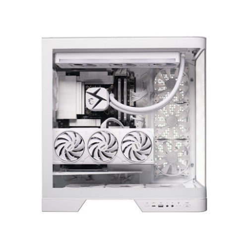 MSI MEG Vision Vision ZS 9NVV-2080US AMD Ryzen™ 9 9950X3D 32 GB DDR5-SDRAM 2 TB SSD NVIDIA GeForce RTX 5080 Windows 11 Home Desktop PC White
