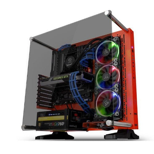 Thermaltake Core P3 TG Midi Tower Black, Red, Transparent