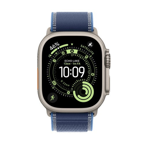 Apple Watch Ultra 3 OLED 49 mm Digital 422 x 514 pixels Touchscreen 5G Titanium Wi-Fi GPS (satellite)