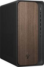 HP OmniDesk AI M03-0010 Intel Core Ultra 5 225 16 GB DDR5-SDRAM 512 GB SSD Windows 11 Home Tower PC Wood, Black