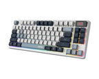 MSI FORGE GK600 TKL WIRELESS SKY keyboard Gaming USB + Bluetooth QWERTY UK English Blue, White
