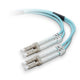 Belkin LC - LC, MMF, OM4, 10m InfiniBand/fibre optic cable 393.7" (10 m) OFC Turquoise