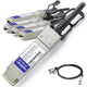 AddOn Networks 3m, QSFP28/4xQSFP28 InfiniBand/fibre optic cable 39.4" (1 m) Black, Silver