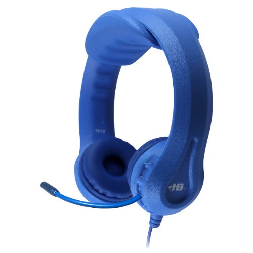 HamiltonBuhl Kid's Flex-Phones Headset Wired Head-band Education USB Type-A Blue