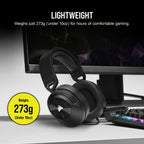 Corsair HS55 STEREO Headset Wired Head-band Gaming Carbon