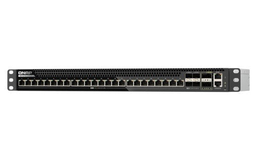 QNAP QSW-M7230-2X4F24T-US network switch Managed L3 10G Ethernet (100/1000/10000) 1U Black