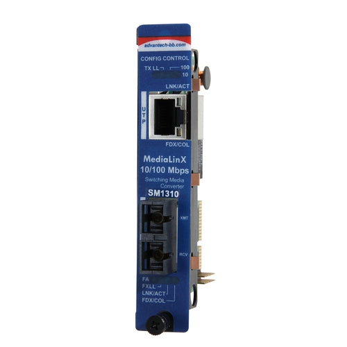 Advantech IMC-750-SSER network media converter Internal 100 Mbit/s 1550 nm Blue
