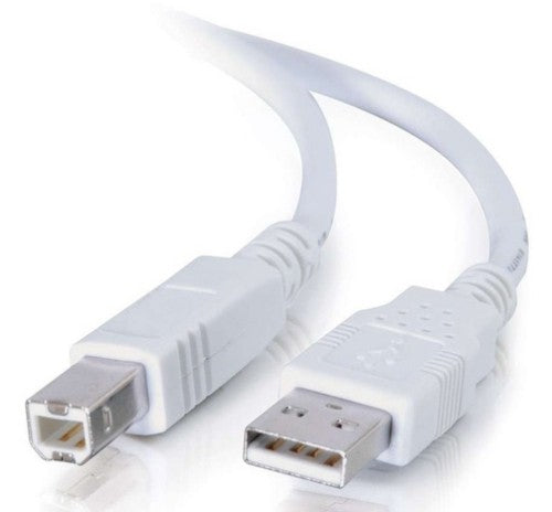C2G USB 2.0 A/B Cable 2m USB cable 79.1" (2.01 m) USB A USB B White