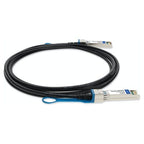 AddOn Networks LACXGDAC-AO Serial Attached SCSI (SAS) cable 118.1" (3 m) 10 Gbit/s Black