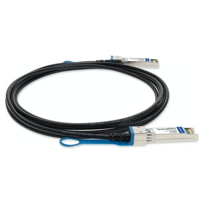 AddOn Networks LACXGDAC-AO Serial Attached SCSI (SAS) cable 118.1" (3 m) 10 Gbit/s Black