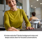 HP Poly Mission 415 Monaural USB Wired Headset