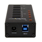 StarTech.com ST4300U3C3 interface hub USB 3.2 Gen 1 (3.1 Gen 1) Type-B 5000 Mbit/s Black