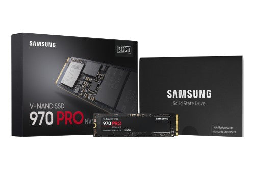Samsung 970 PRO 512 GB M.2 PCI Express 3.0 NVMe V-NAND MLC