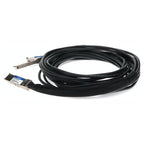 AddOn Networks MCP7H50-H01AR30-AO InfiniBand/fibre optic cable 59.1" (1.5 m) QSFP56 2xQSFP56 Black, Silver
