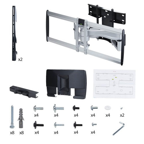 StarTech.com 100AP1-TV-WALL-MOUNT TV mount/stand 100" Black