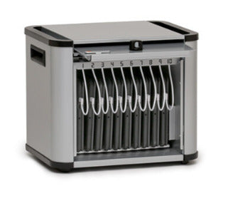 Bretford PureCharge Pro Station Portable device management cabinet Platinum