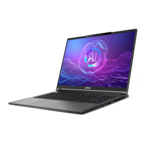 MSI Creator A16 AI+ A3HVGG 233US AMD Ryzen AI 9 HX 365 Laptop 16" Quad HD+ 32 GB LPDDR5x-SDRAM 1 TB SSD NVIDIA GeForce RTX 4070 Wi-Fi 7 (802.11be) Windows 11 Home Gray