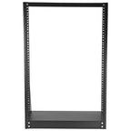StarTech.com 2POSTRACK16 rack cabinet 16U Freestanding rack Black