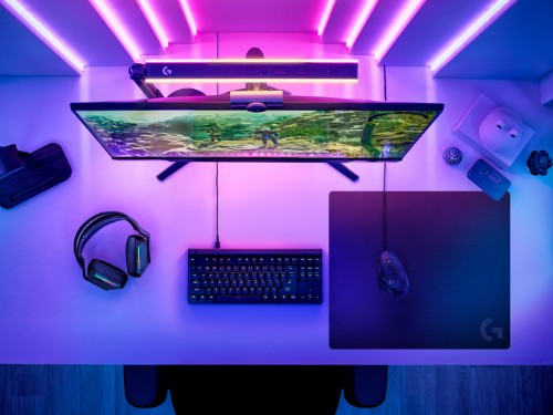 Logitech G 943-000804 mouse pad Gaming mouse pad Black