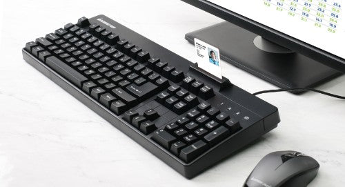 iogear GKBSR202TAA keyboard Office USB QWERTY Black