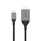 ALOGIC ULCHD02-SGR video cable adapter 78.7" (2 m) HDMI Type A (Standard) USB Type-C Black, Gray