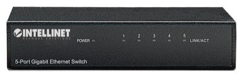 Intellinet 530378 network switch Gigabit Ethernet (10/100/1000) Black