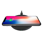 Adesso AUH-1010 mobile device charger Universal Black USB Wireless charging Fast charging Indoor