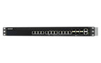 QNAP QSW-M5218-6F12T-US network switch Managed L3 10G Ethernet (100/1000/10000) 1U Black