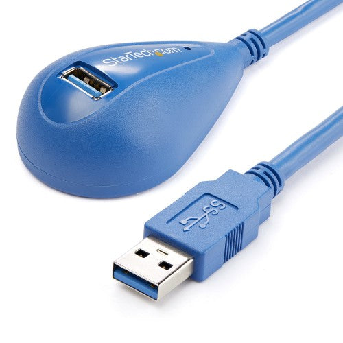 StarTech.com USB3SEXT5DSK USB cable USB 3.2 Gen 1 (3.1 Gen 1) 59.1" (1.5 m) USB A 5 Gbit/s Blue