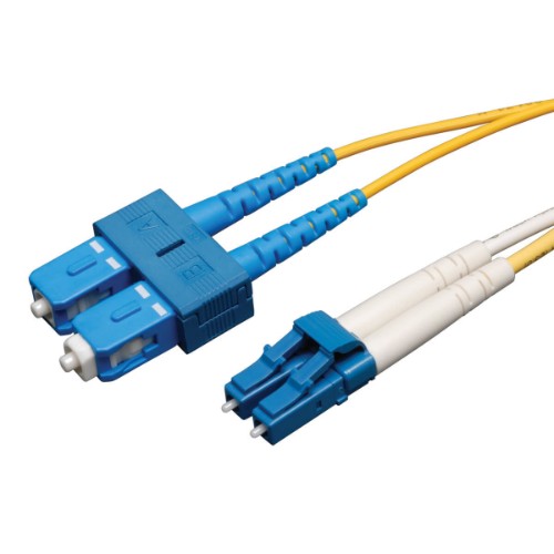 Tripp Lite N366-10M InfiniBand/fibre optic cable 393.7" (10 m) LC SC OFNR Yellow