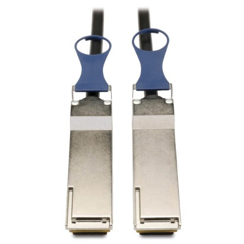 Tripp Lite N282-01M-BK InfiniBand/fibre optic cable 39.4" (1 m) QSFP+ Black