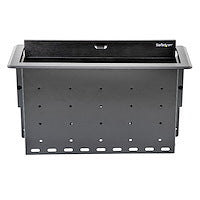 StarTech.com BOX4MODULE cable organizer Desk Cable box Black 1 pc(s)