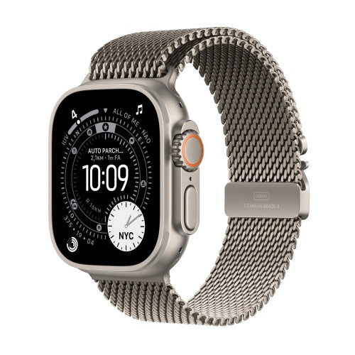 Apple Watch Ultra 3 OLED 49 mm Digital 422 x 514 pixels Touchscreen 5G Titanium Wi-Fi GPS (satellite)